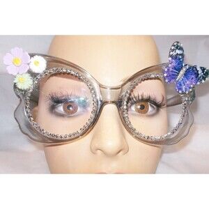 UNIQUE BOUTIQUE READING GLASSES 2.50 STRENGTH BUTTERFLY/FLOWERS